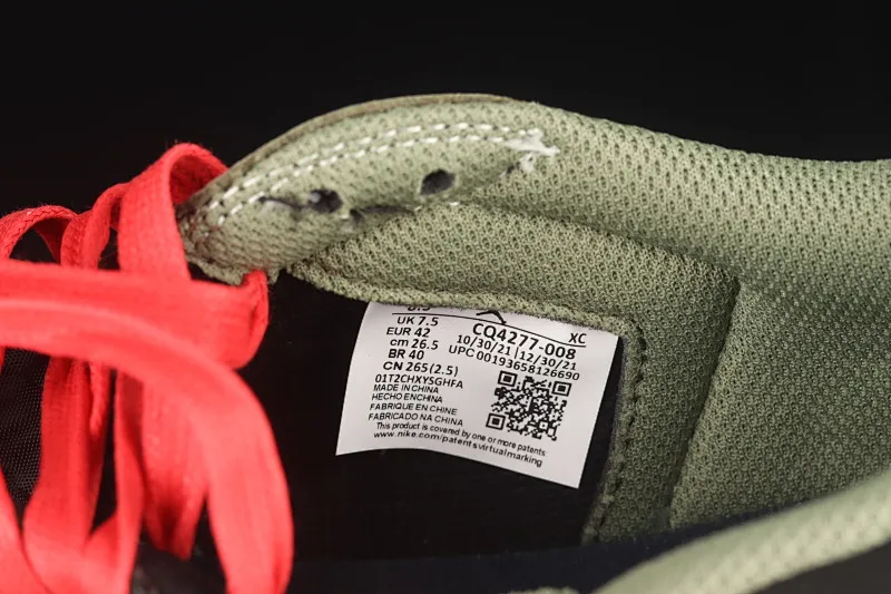All Categories Air Jordan Jordan Series Basketball Shoes Air Jordan 1 Low Travis Scott x Air Jordan 1 Low AJ1 Joe 1 Black Green Undercut Low-top Cultural Sneakers CQ4277-008
